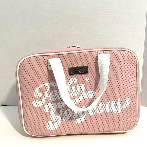 Benefit Handbags - Benefit - Feelin' Gorgeous - Pink Make Up / Cosmetic / Travel Bag - NEW